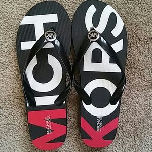 NWOT Michael Kors flip flops